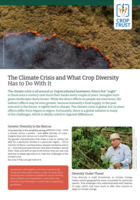The Climate Crisis and What Crop Diversity Has to Do With It